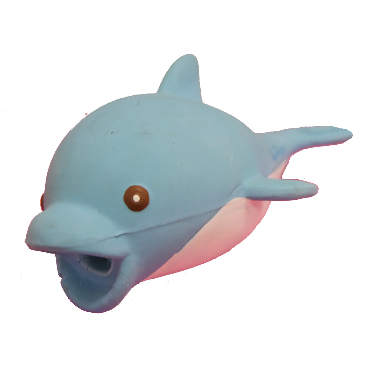 Latex dolphin dog store toy