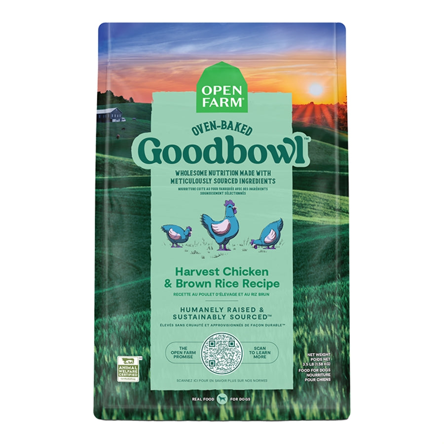 OPEN FARM Dog Goodbowl Harvest Chicken 3.5LB
