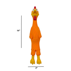 Rubber Chicken Dog Toy