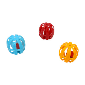 Slotted Balls Cat Toy, 3-pack