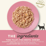 Load image into Gallery viewer, Applaws Tuna with Shrimp Bits in Broth Wet Cat Food, 2.47-oz
