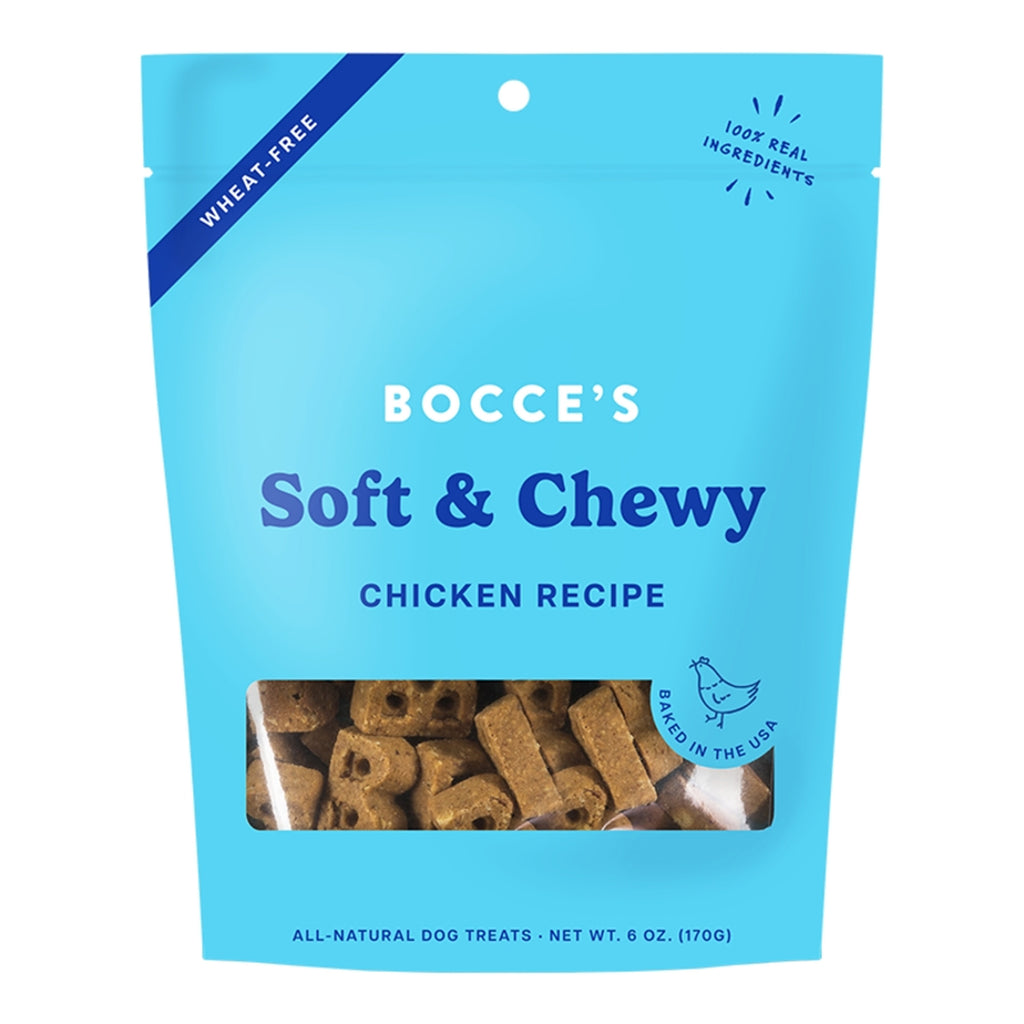 BOCCE'S BAKERY DOG SOFT & CHEWY CHICKEN 6OZ