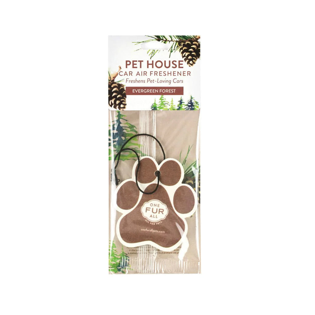 Pet House Evergreen Forest Car Air Freshener