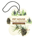 Load image into Gallery viewer, Pet House Evergreen Forest Car Air Freshener
