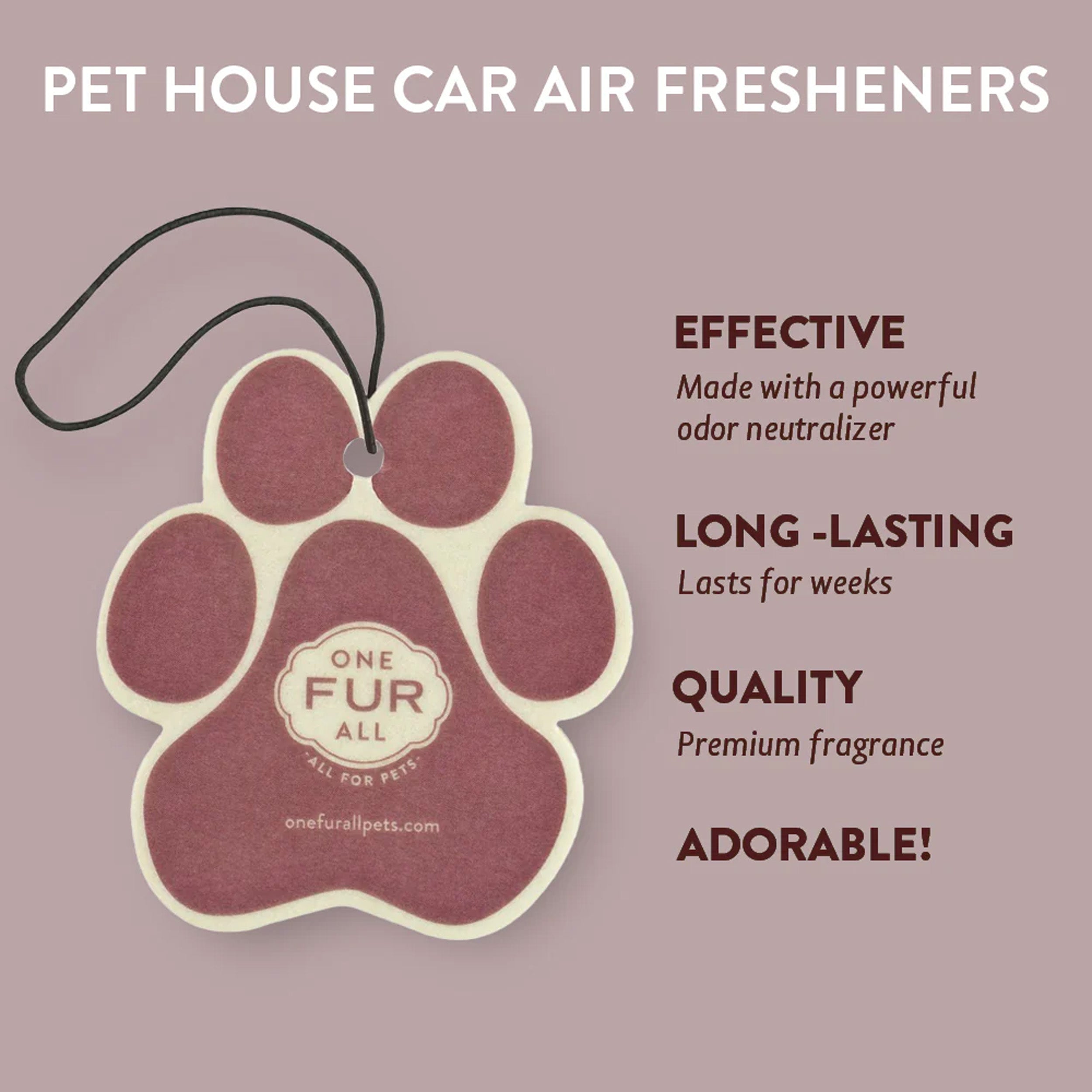 Pet House Holidays Fur All Car Air Freshener