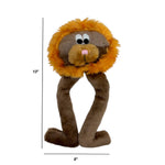 Load image into Gallery viewer, Lion Squeaky Plush Dog Toy
