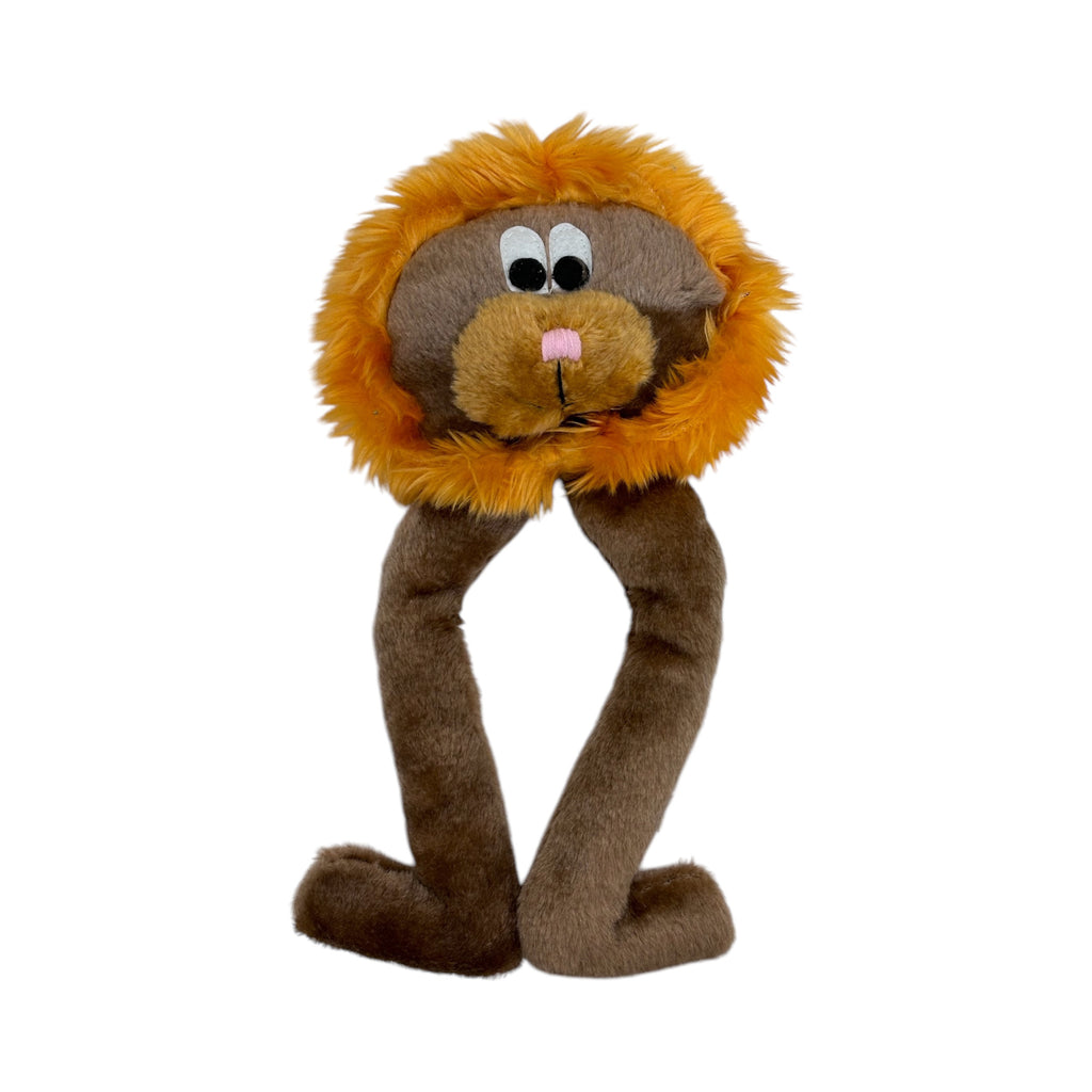 Lion Squeaky Plush Dog Toy