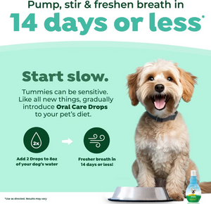 TROPICLEAN Dog Fresh Breath Drops 2.2OZ