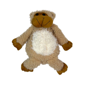 Plush Monkey Dog Toy