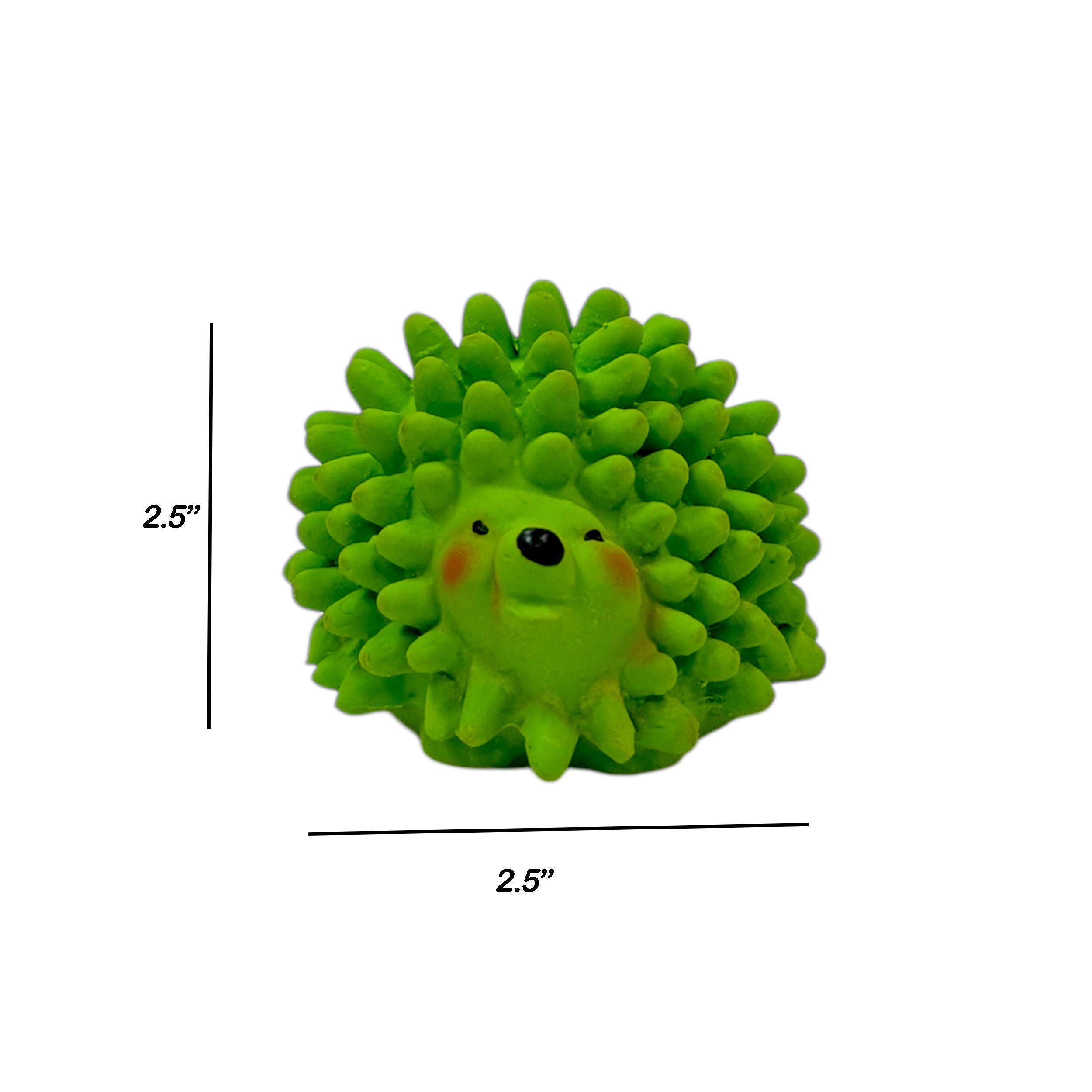 Squeaky Hedgehog Stuffing-Free Dog Toy